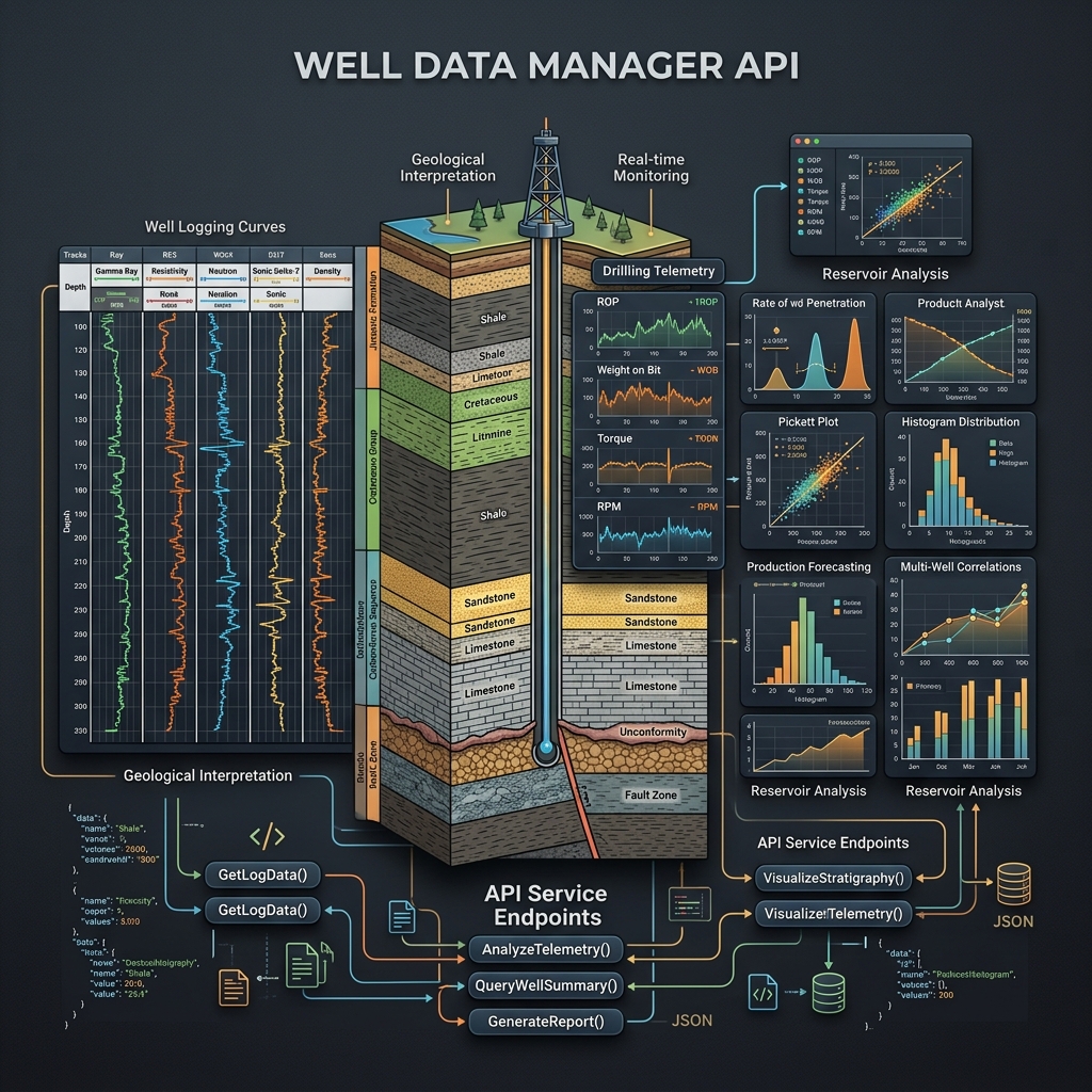 Well Data Manager API Showcase